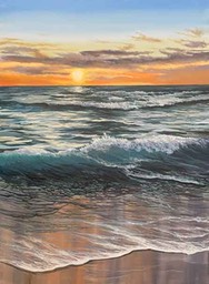 GoldenShoreEvening48x360361